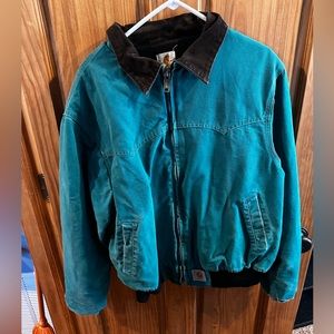 Women’s Vintage Teal Carhartt Coat